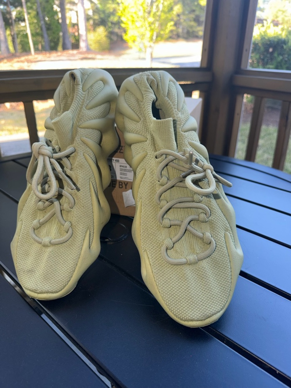 Adidas Mens Yeezy 450 GY4110 Resin in great condition size 13